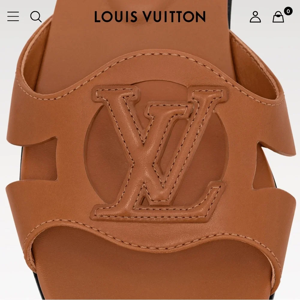 JUST LIKE NEW! LV Isola Flat Mule. EU 39 - Picture 3 of 15